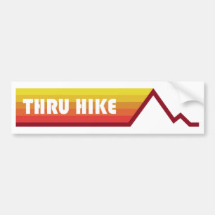 Thru Hike Bildekal
