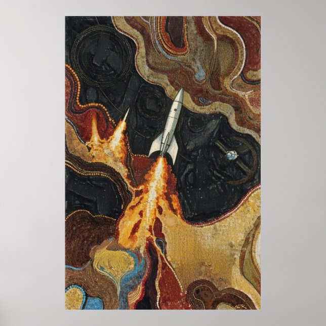 Thrusters matteaffisch poster (Framsidan)