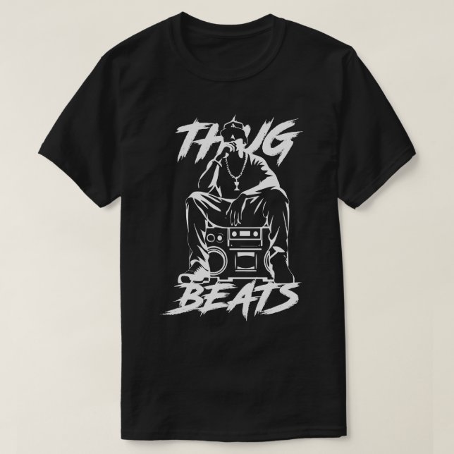 Thug Beats T Shirt (Design framsida)