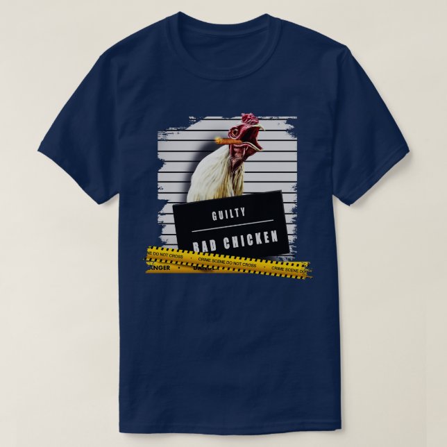 Thug Chicken T Shirt (Design framsida)