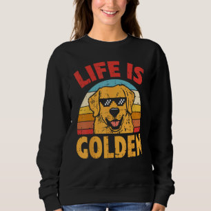 Thug Glass Life är Golden Retriever Hund älskare O T Shirt