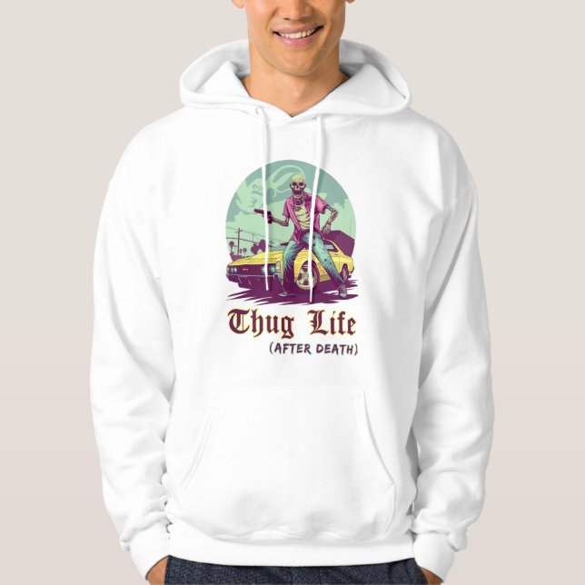 Thug Life After Death Hoodie (Framsida)