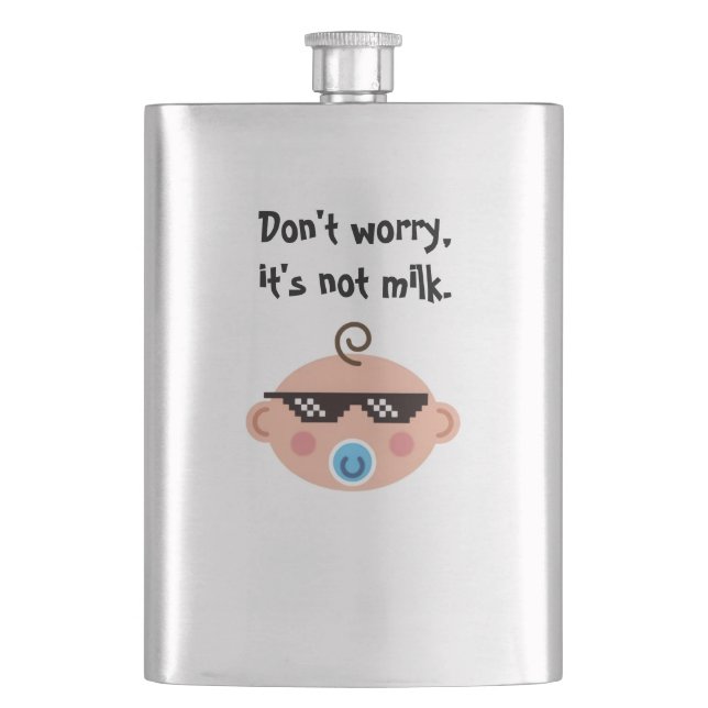 Thug life baby flask fickplunta (Framsidan)