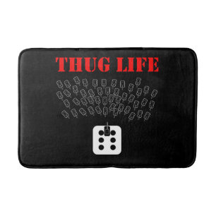 Thug Life Badrumsmatta