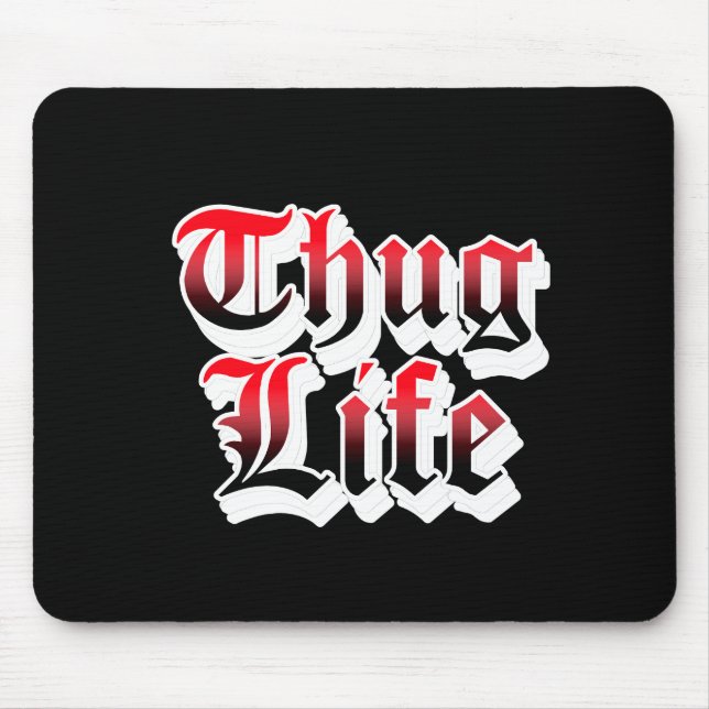 Thug Life Mouse Pad Musmatta (Framsidan)