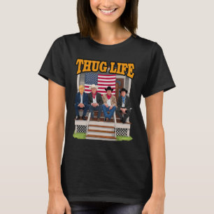 Thug Life Trump Vance Kennedy Elon Shirt T