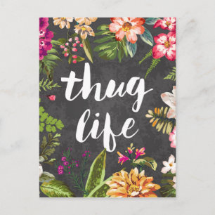 Thug liv vykort