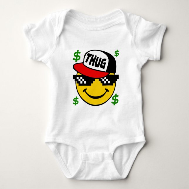 ThugEmoticon T-shirt (Framsida)
