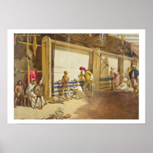 Thugen skolar av bransch, Jubbulpore, 1863 (chr Poster