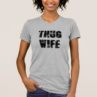 Thugfrukvinna skjorta för T. T-shirt