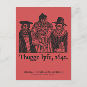 Thugge Lyfe-vykort Vykort