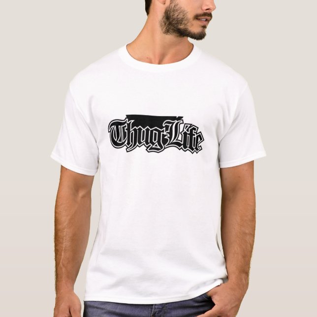 thuglife tee (Framsida)