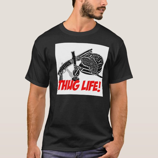THUGLIV SINSTYLE vänder om Tee Shirt (Framsida)