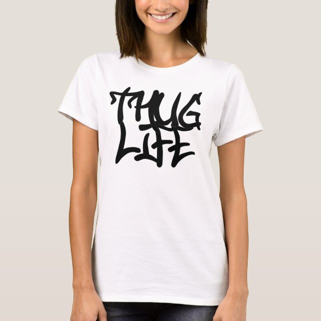 THUGLIV! T-SHIRT (Framsida)