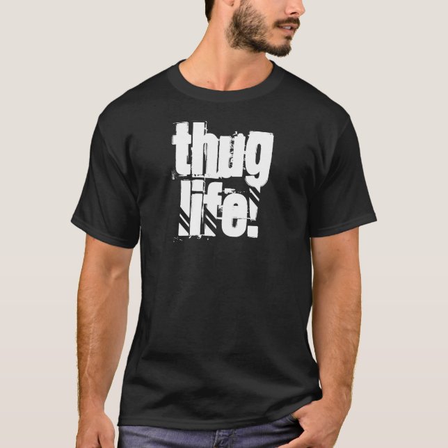 THUGLIV! T-SHIRT (Framsida)