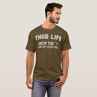 Thugliv tappar "Ten" och får över här humoristiskt Tröja