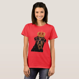Thuglivkung Rottweiler för Rottweiler föräldrar T Shirt