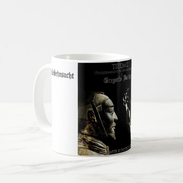 ThuleSehnsucht and Gregorio Bardini Black Mug Kaffemugg (Framsida vänster)