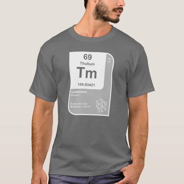 Thulium (Tm) T-shirt (Framsida)