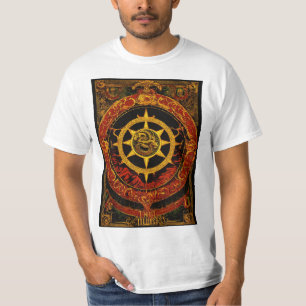 Thulsa doom-logotypen serpent sol logotyp t shirt