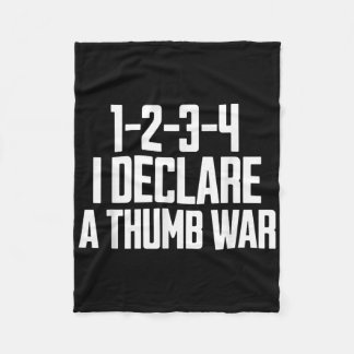 Thumb Krig Chant, Thumb Wrestling Champion, Thumb  Fleecefilt
