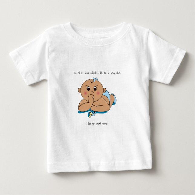 Thumb Sucking Pojke Tee (Framsida)