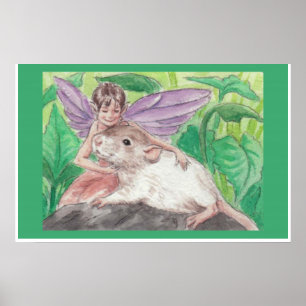 Thumbalina & Råtta Poster