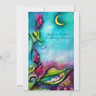 THUMBELINA,blue rosa red white ice metallic Inbjudningar