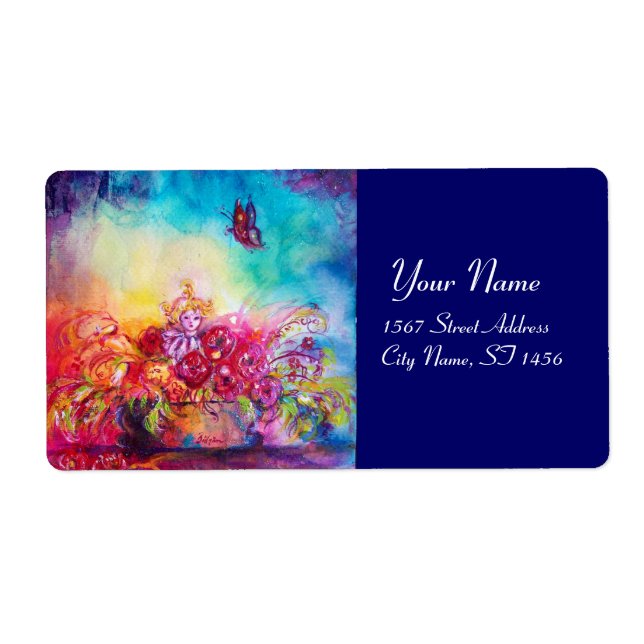 THUMBELINA,FLOWER BASKET OCH BUTTERFLY FRAKTSEDEL (Framsidan)