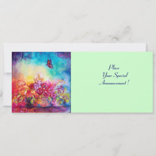 THUMBELINA,FLOWER BASKET OCH BUTTERFLY MEDDELANDE