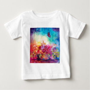 THUMBELINA,FLOWER BASKET OCH BUTTERFLY T-SHIRT