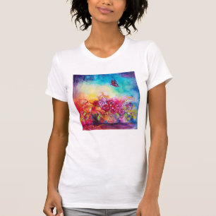 THUMBELINA,FLOWER BASKET OCH BUTTERFLY T SHIRT