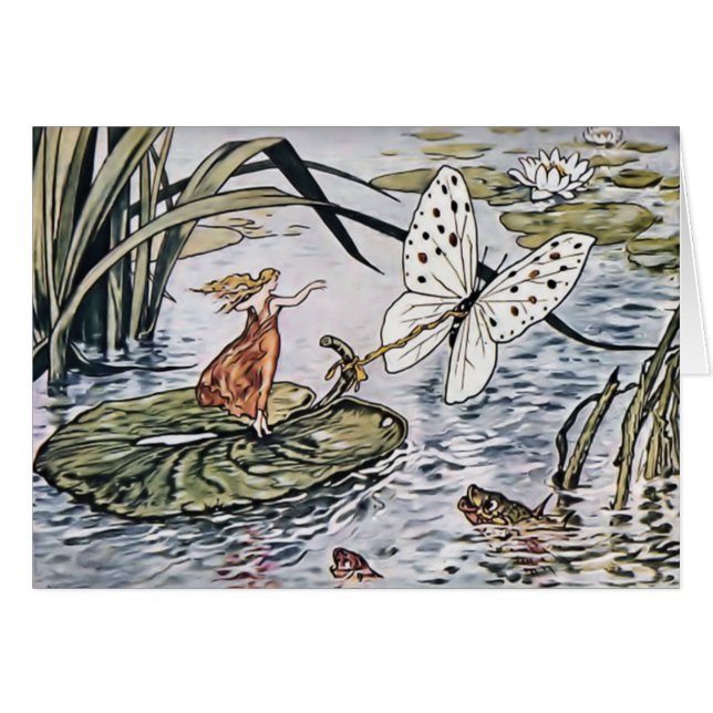 Thumbelina kort (Framsidan Horizontal)