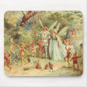 Thumbelina och Prince Bröllop, Vintage Fairy Tales Musmatta
