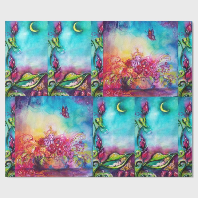 THUMBELINA SLEEPING MELWEEN RO LÖVS PRESENTPAPPER (Platt)