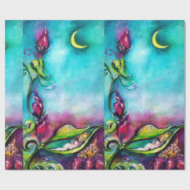 THUMBELINA SLEEPING MELWEEN RO LÖVS PRESENTPAPPER (Platt)