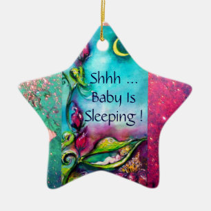 THUMBELINA STAR DOOR HANGER JULGRANSPRYDNAD KERAMIK