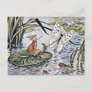 Thumbelina-vykort Vykort