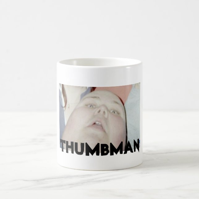 THUMBMAN-mugg Kaffemugg (Center)