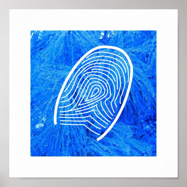 THUMBPRINT - poster/skriv ut Poster (Framsidan)