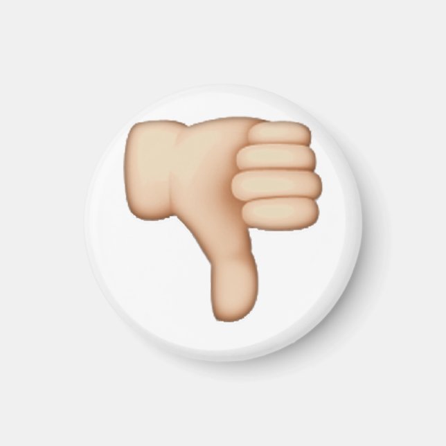Thumbs Down - Emoji Magnet (Framsidan)