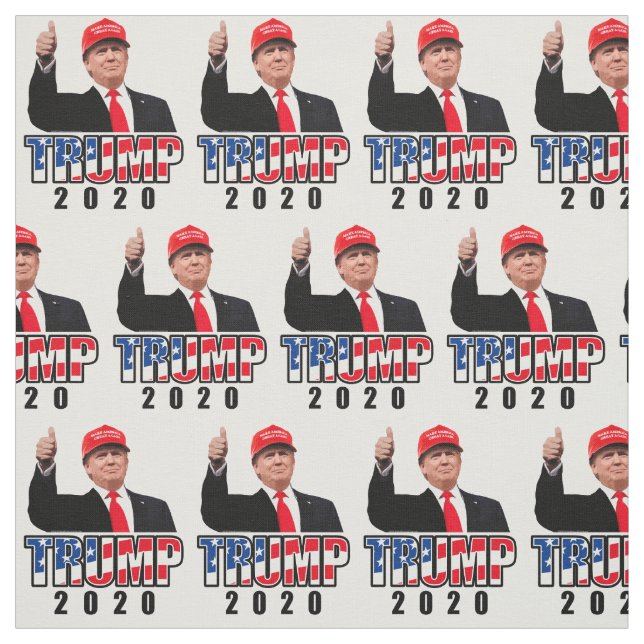 Thumbs Up Donald Trump 2020 Tyg (Provkarta)