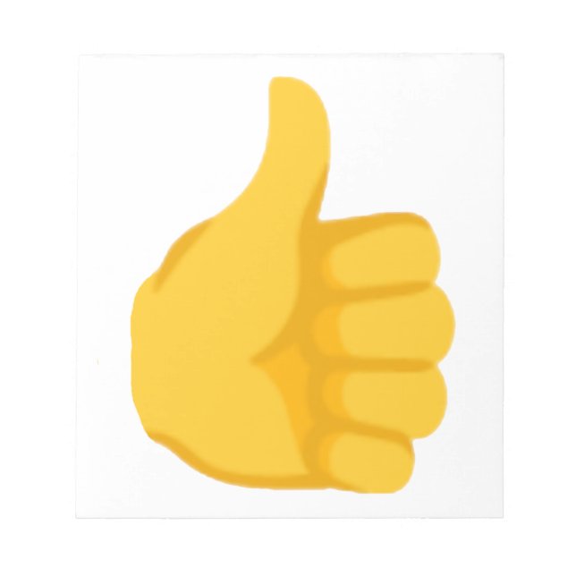Thumbs Up Emoji. Anteckningsblock (Framsida)