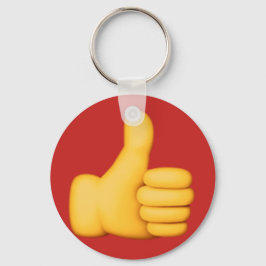Thumbs up Emoji Nyckelring
