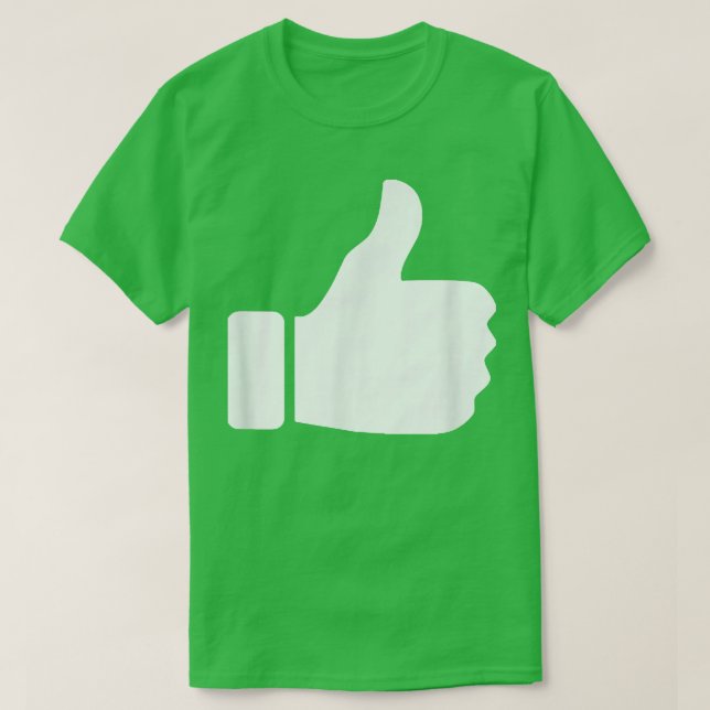 THUMBS UP FUNNY TEE SHIRT  (Design framsida)