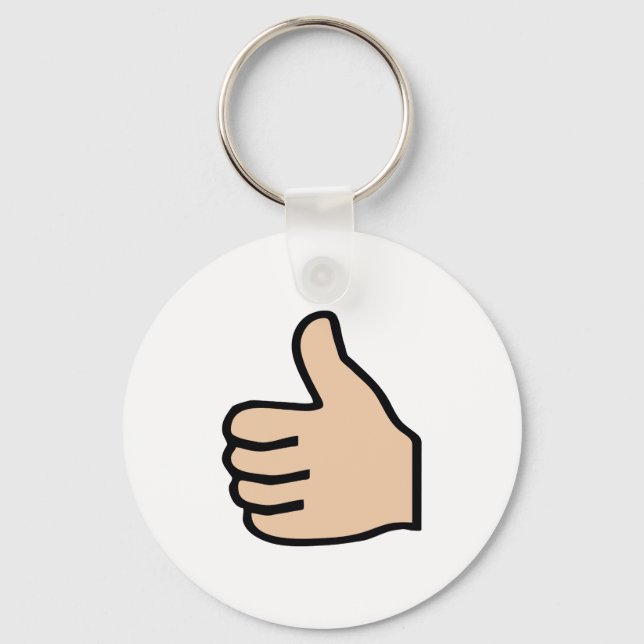 thumbs up nyckelring (Framsida)