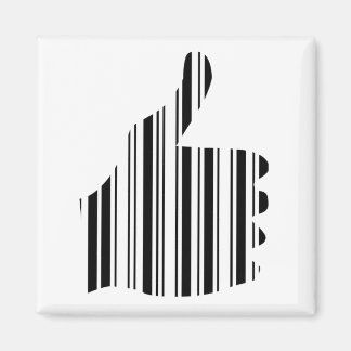 THUMBS UP PUB CODE Thumb Gesture Mönster Design Magnet