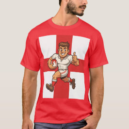 Thumbs-Up Try Run Cheerful Rugby Hero T Shirt