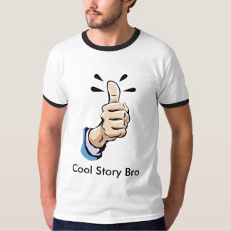 _ThumbsUp_ kall berättelse Bro T Shirt