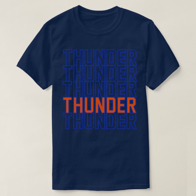 THUNDER 1 T SHIRT (Design framsida)